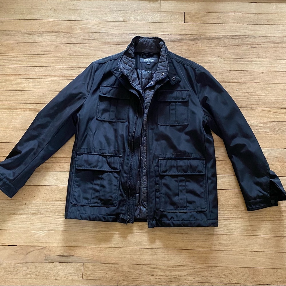 Kenneth Cole Reaction Jacket, double layer, insulated, Men’s Coat. Size Medium.